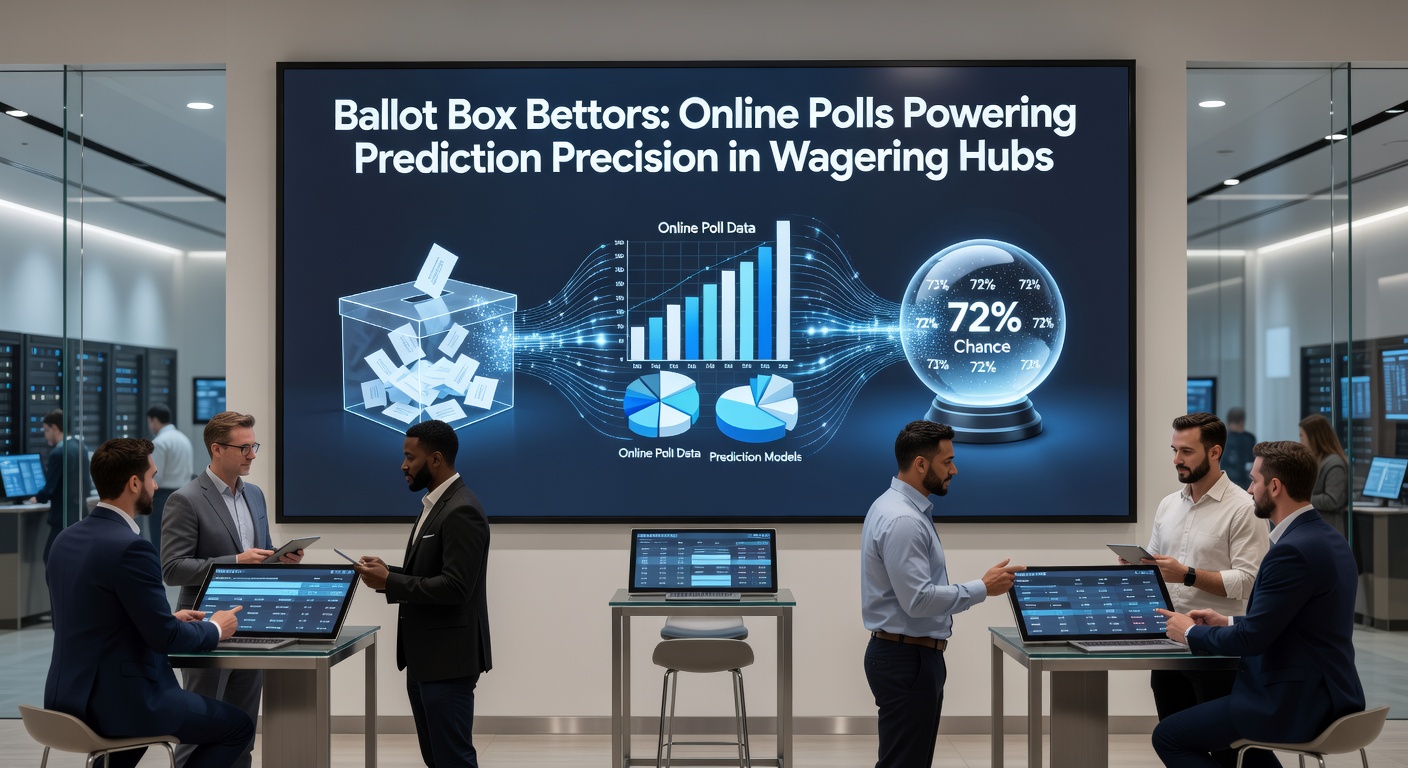 Graph illustrating poll accuracy trends over time in a betting forum, showing rising hit rates with increased voter participation