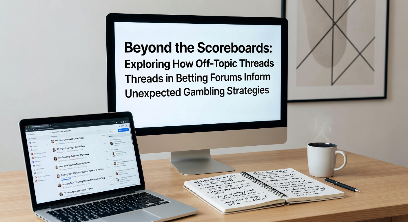 Betting forum users engaged in casual off-topic discussions that reveal hidden gambling insights