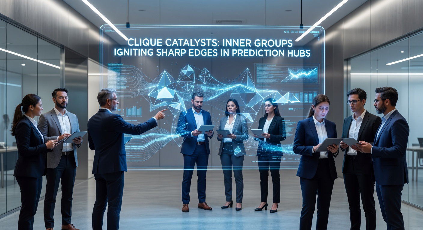 Close-up of a chat window showing encrypted group discussions with charts and betting slips